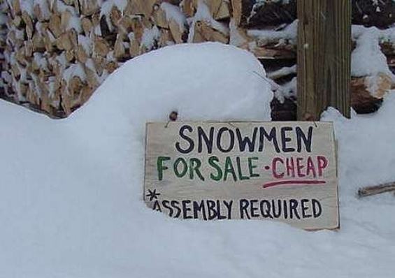 Snow Man for sale